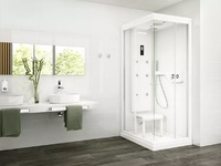 Квадратна душ кабина Zen Club лява