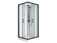 Стилна хидромасажна душ кабина Miami Black