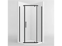 Стилна душ кабина Black matt SW190C