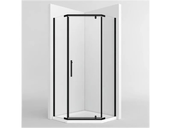 Стилна душ кабина Black matt SW190C