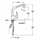 Кухненски смесител Teka MB-2 Pull Ou (1)