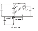 Кухненски смесител Teka MT Plus 993 (1)