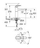 Батерия за кухня Grohe Europlus (1)