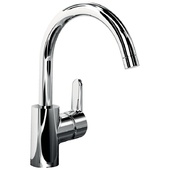 Хромиран кухненски смесител Connect Blue