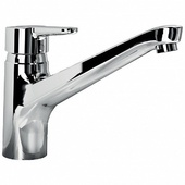 Хромирана батерия за кухня Connect Blue