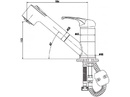 Кухненски смесител ICF 7190049 Оливия (1)