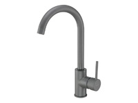Висок смесител за кухня Nemezja Anthracite Metallic