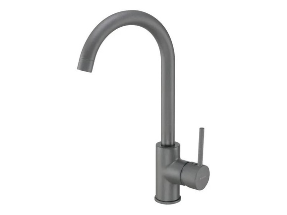 Висок смесител за кухня Nemezja Anthracite Metallic