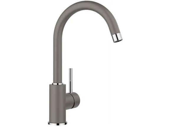 Висок кухненски смесител Mida Volcany Grey