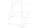 Висок смесител за кухня ICF 7789809G (1)