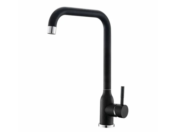 Смесител за кухня черен гранит 7107005