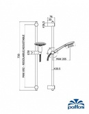 Душ окачване Paffoni Brio 3S (1)