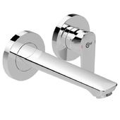 Хромирана батерия за вграждане за мивка Connect Air