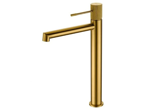 Смесител за мивка Line Brushed Gold