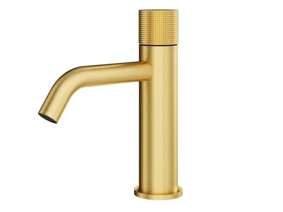 Едноръкохватков смесител Logica Shine Brushed Gold