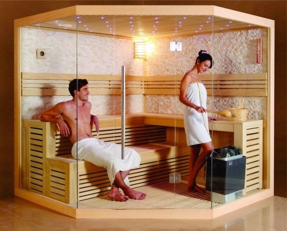 Сауна с вълканични камъни ICL 501B Рея