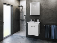 Комплект мебели за баня Линеа 55см