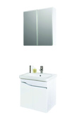 Шкафове за баня серия Инес Бял
