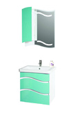 Комплект мебели за баня Галакси Син