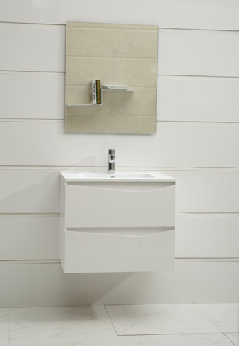 Долен PVC шкаф за баня Криста ICP 6556 W