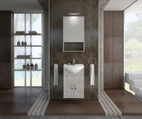 Комплект шкафове от МДФ Алба 45 Бейж