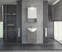 Шкафове за баня от МДФ Алба 45 Браун