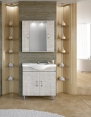 Мебели за баня Алба 80 Бейж от МДФ