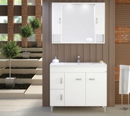 Шкафчета за баня Militos 100 White от MDF