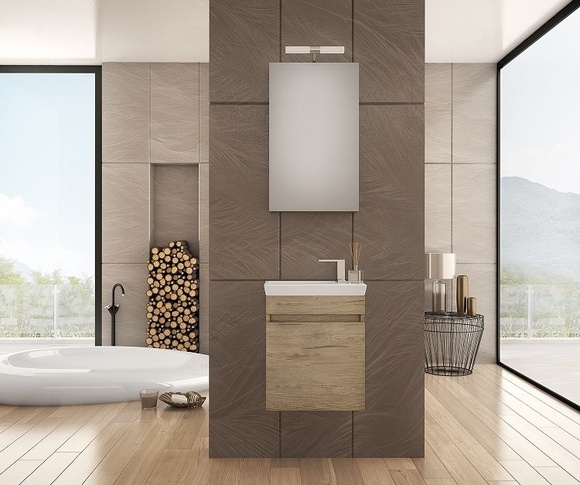 Шкафчета за баня от MDF Luxus 45 Wood