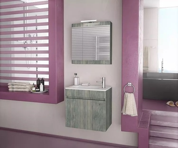 Комплект за баня Magnolia 55 Smoked Oak