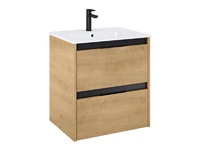 Конзолен шкаф за баня Unik Alpine Light Oak 60см