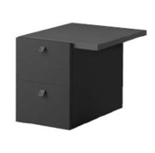 Страничен шкаф тип "мивка върху мебел"